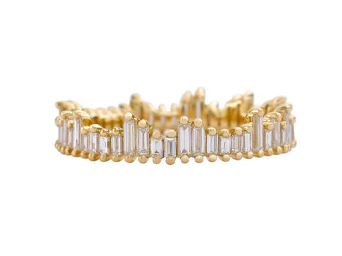 18K Rose Gold Tension-Bar Engagement Ring Mounting
