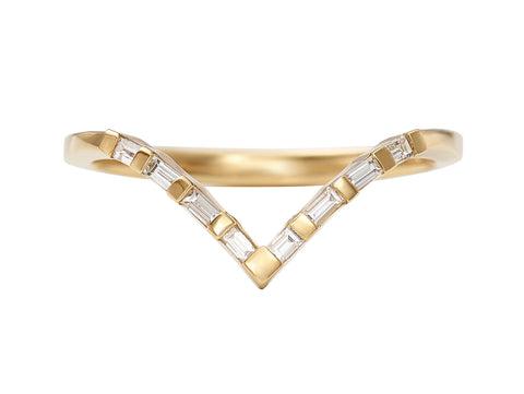 18K Rose Gold Tension-Bar Engagement Ring Mounting