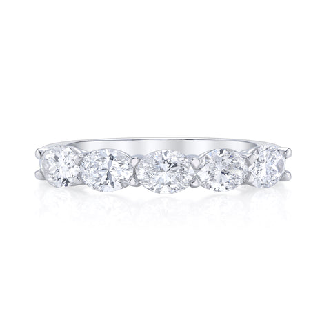 18K Rose Gold Tension-Bar Engagement Ring Mounting