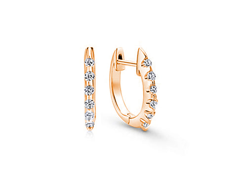 Lilah Rose Cut Diamond Stud Earrings