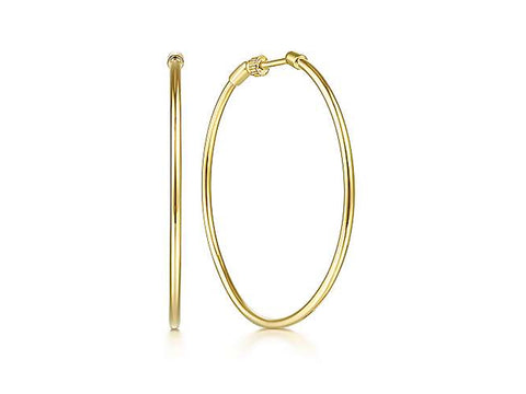 "Stackable" Diamond Bangle Bracelet in Yellow Gold