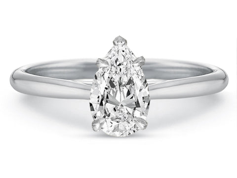Oval Diamond Solitaire Engagement Ring