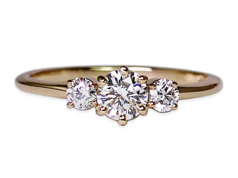 Round Brilliant Diamond Solitaire Engagement Ring