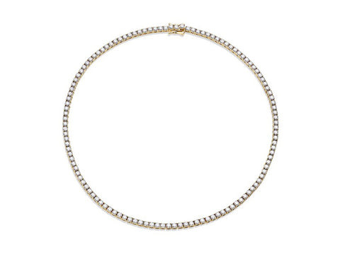 Rose Cut Diamond Flower Necklace in Platinum