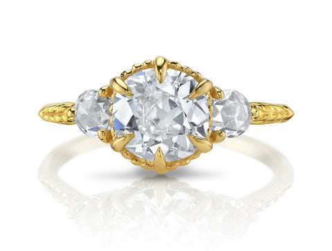 Oval Diamond Solitaire Engagement Ring
