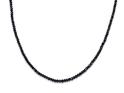 Rose Cut Diamond Flower Necklace in Platinum