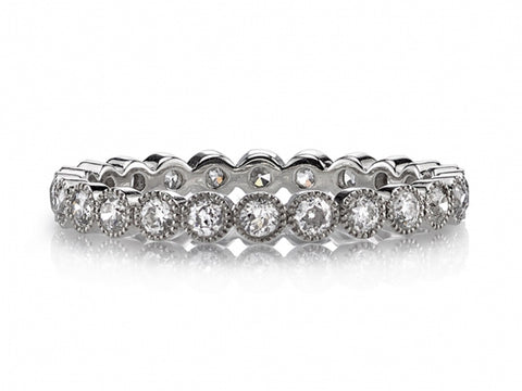 Antique Moval Diamond Engagement Ring