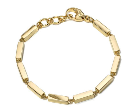 Round Brilliant Diamond Bracelet in 18K White Gold