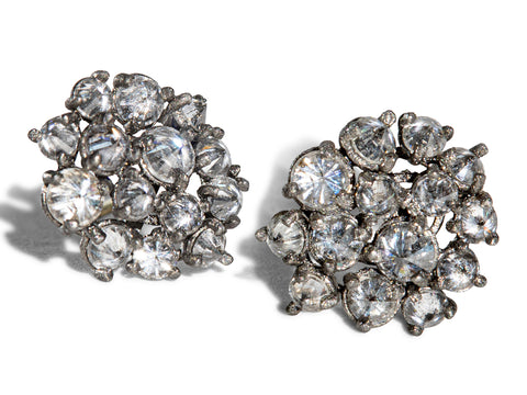 Lilah Rose Cut Diamond Stud Earrings