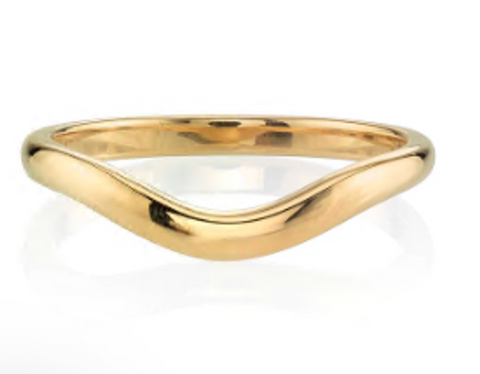 18K Rose Gold Tension-Bar Engagement Ring Mounting